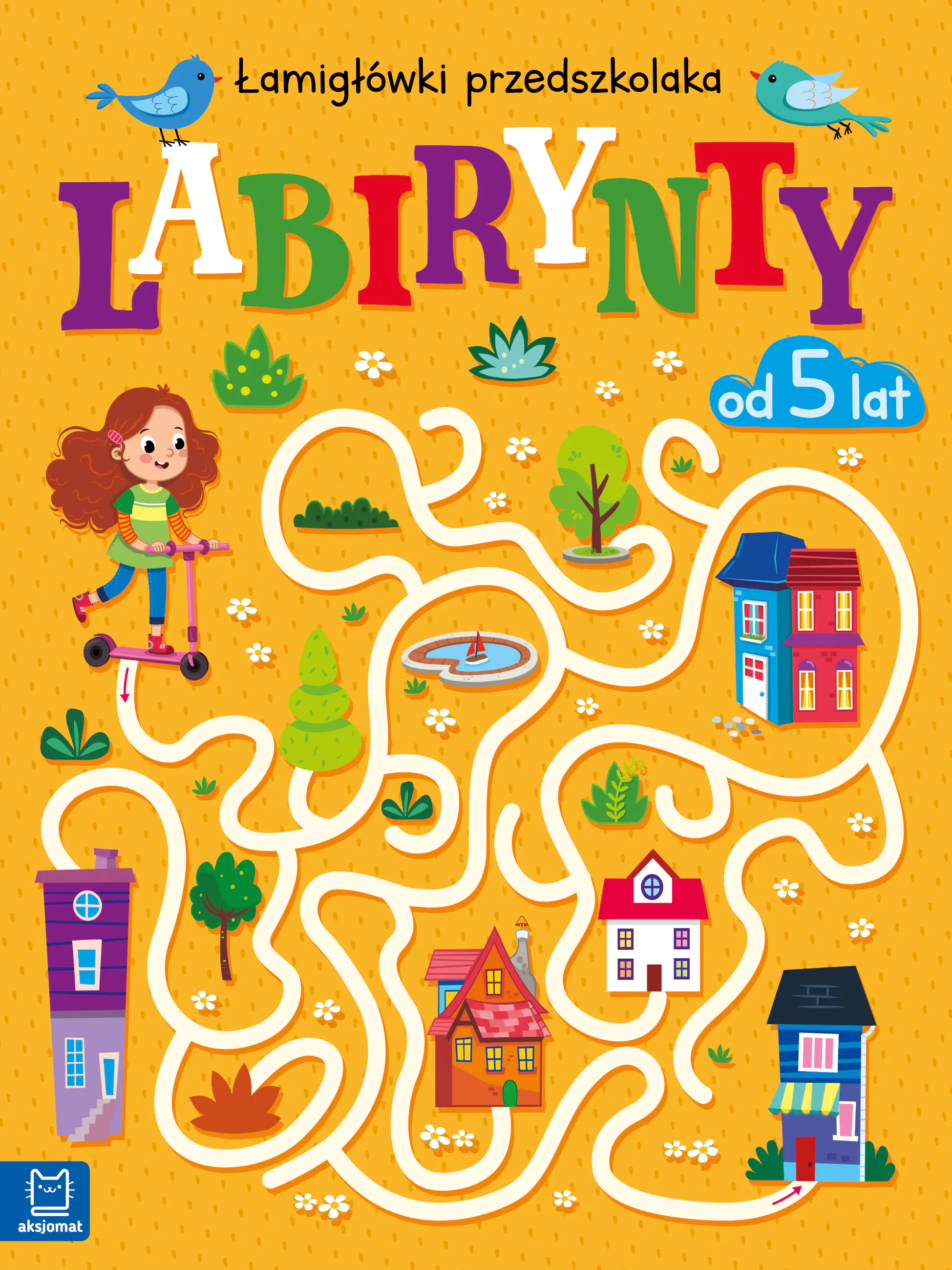 Książka - Labirynty. Łamigłówki przedszkolaka od 5 lat