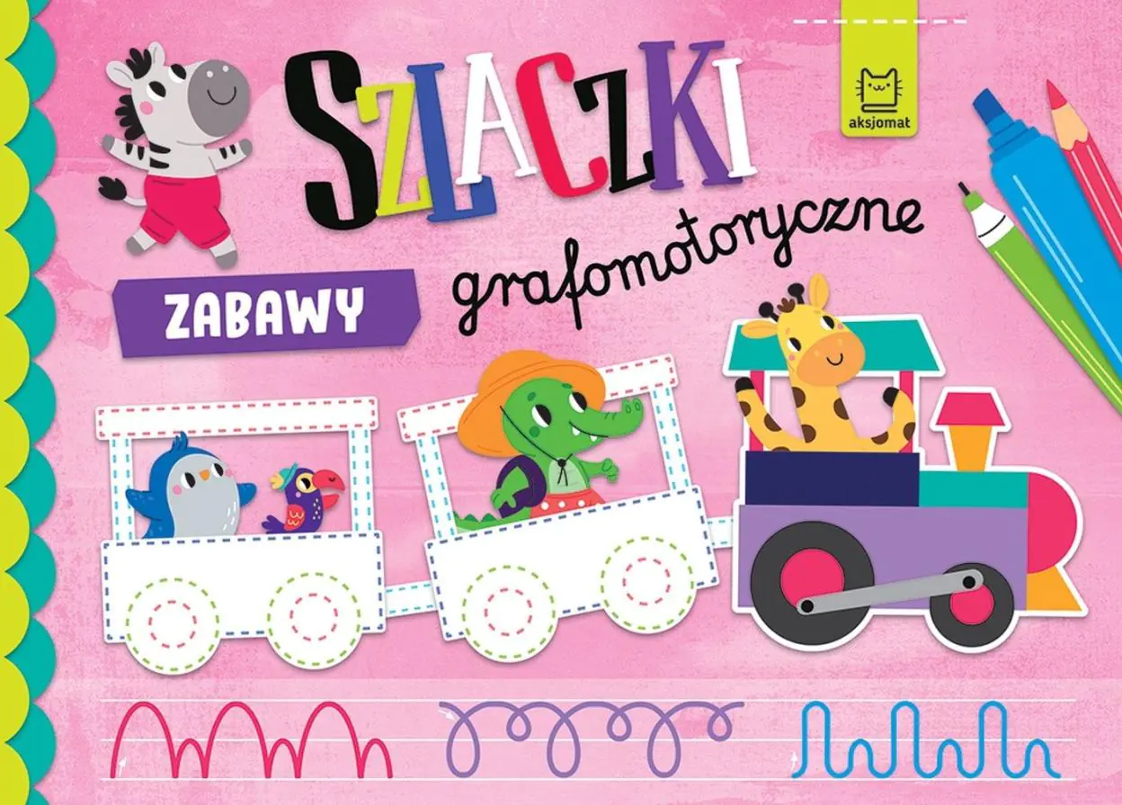 Książka - Szlaczki. Zabawy grafomotoryczne
