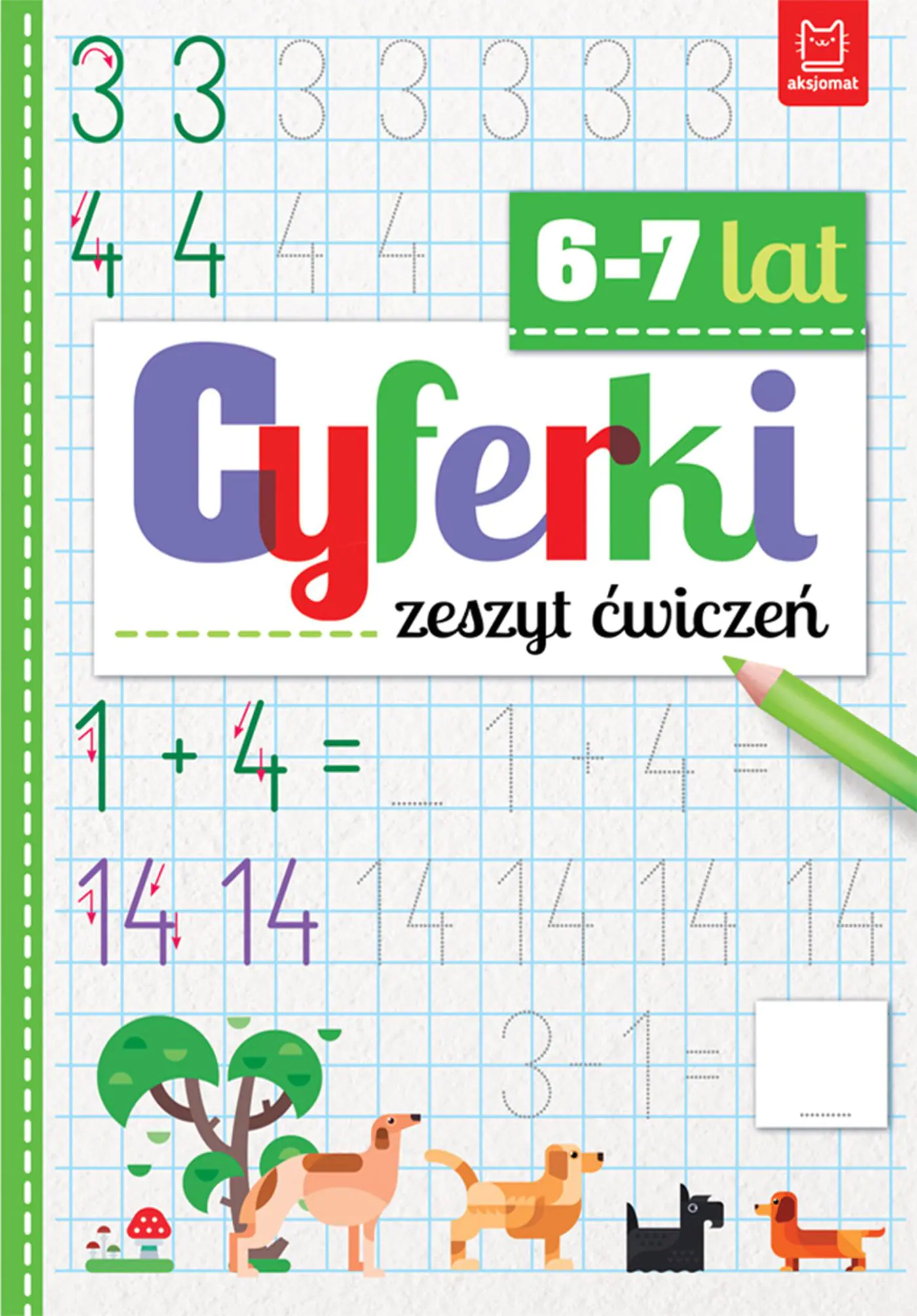 Książka - Cyferki. Zeszyt ćwiczeń