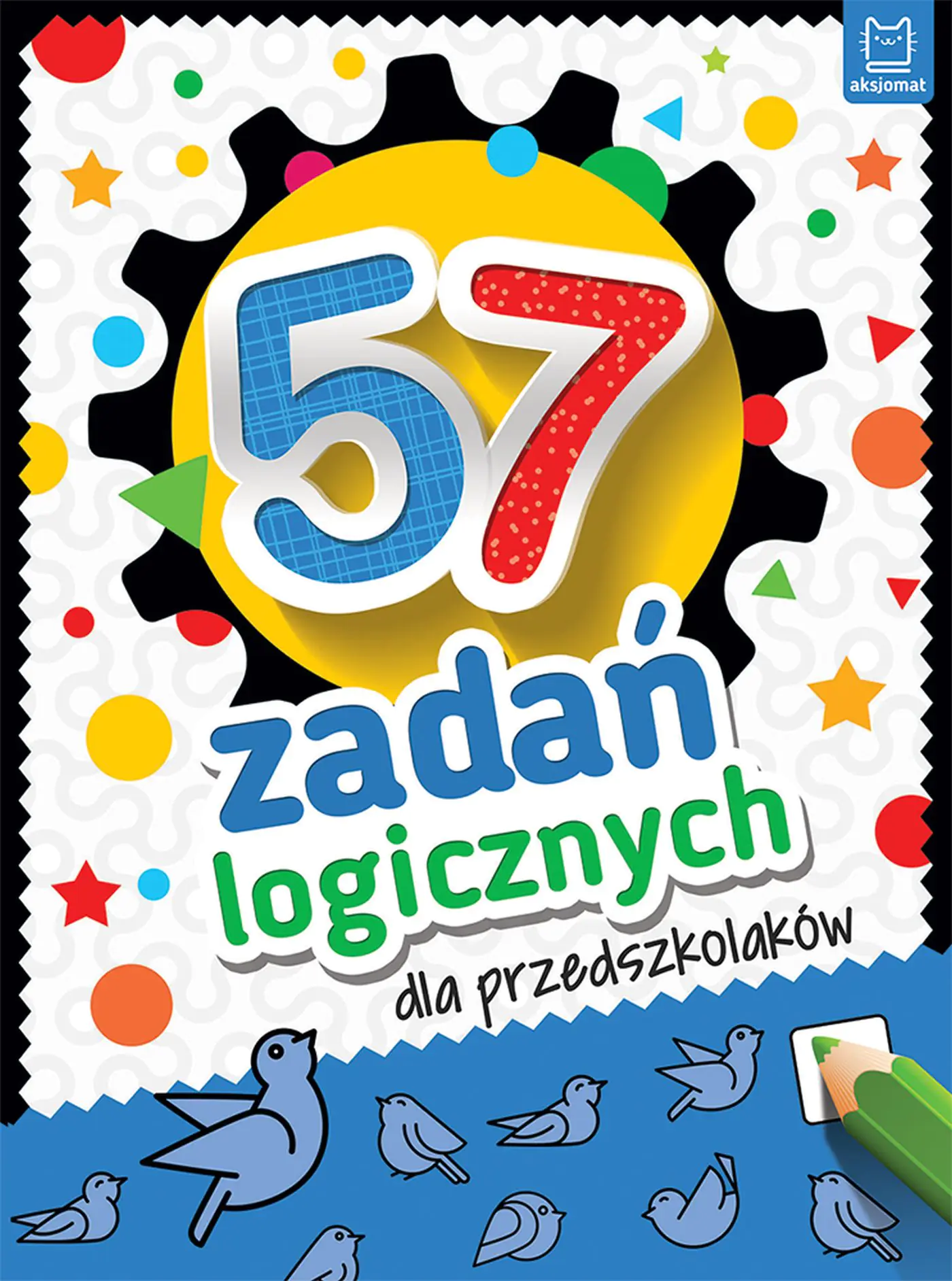 Książka - 57 zadań logicznych dla przedszkolaków