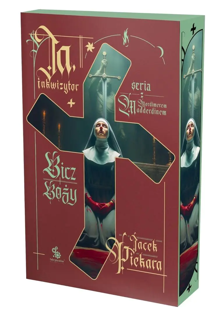 Książka - Bicz Boży. Ja, inkwizytor. Tom 4