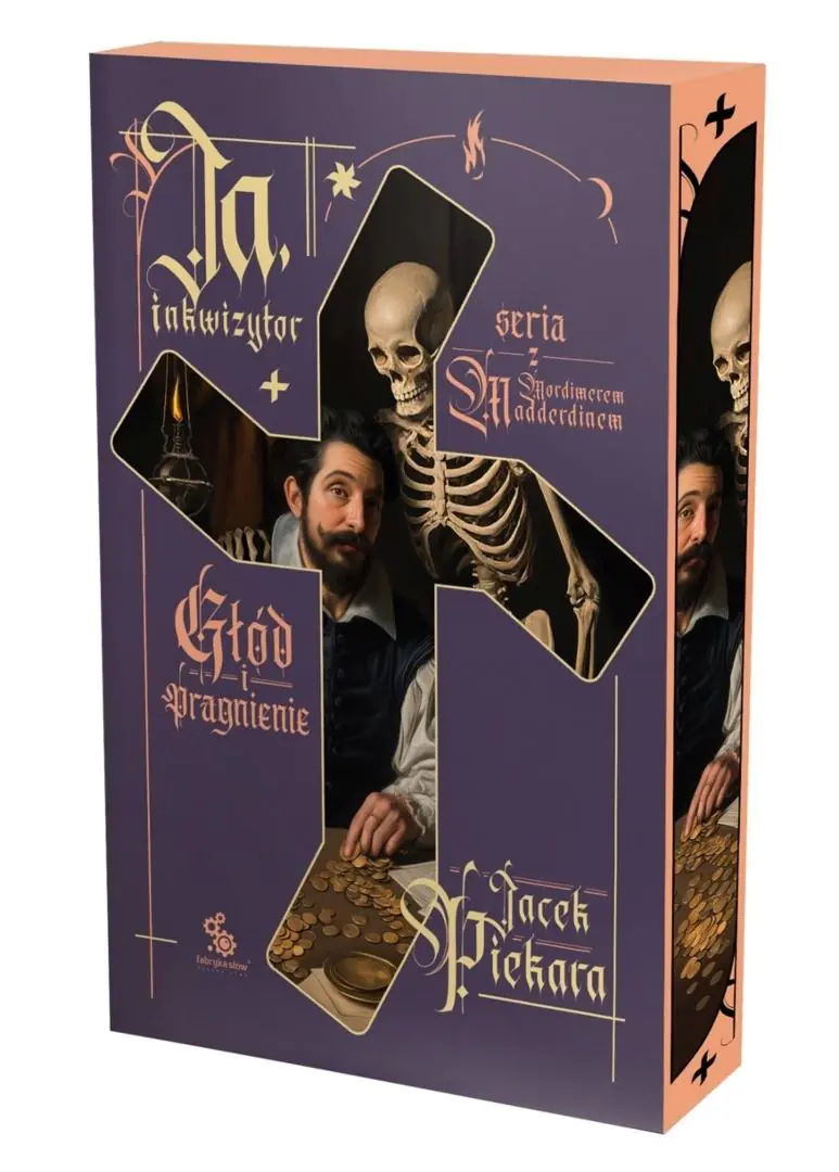 Książka - Ja, inkwizytor. Głód i pragnienie (barwione brzegi)