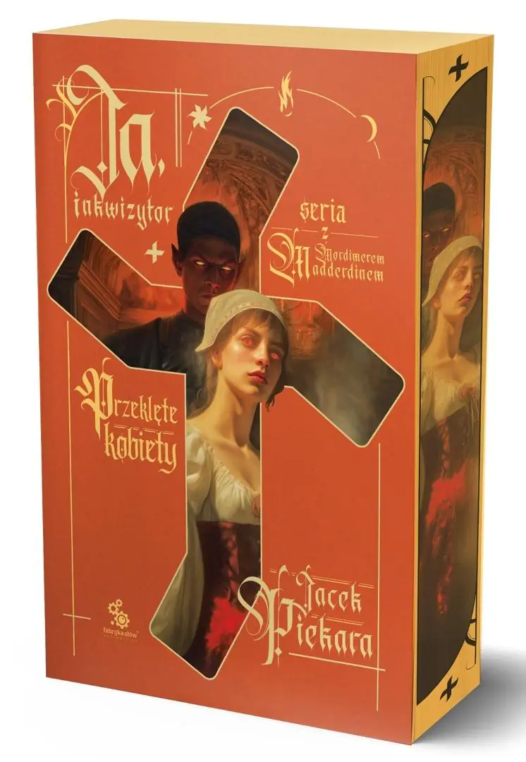 Książka - Ja, inkwizytor. Przeklęte kobiety (barwione brzegi)