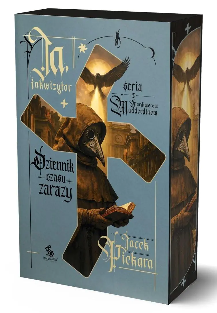 Książka - Ja, inkwizytor. Dziennik czasu zarazy (barwione brzegi)