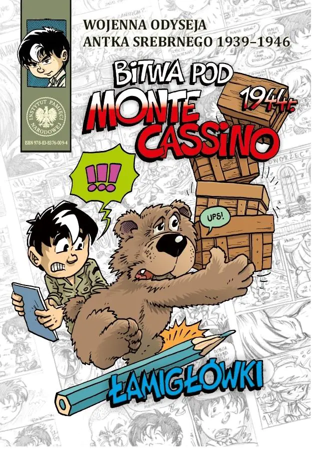 Książka - Bitwa pod Monte Cassino 1944 r. - Łamigłówki
