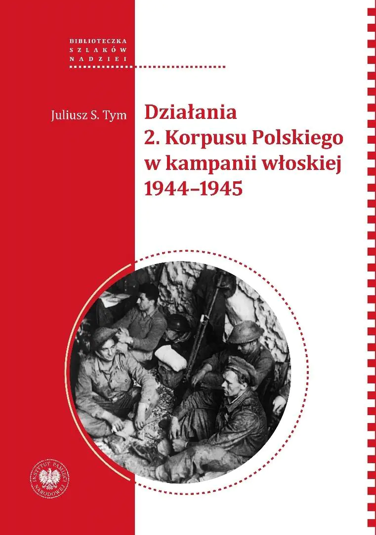 Książka - Działania 2 Korpusu Polskiego w kampanii włoskiej