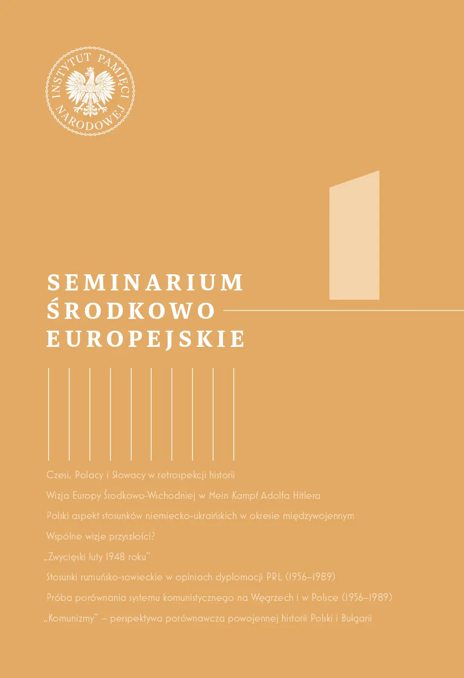 Książka - Seminarium Środkowoeuropejskie. Tom 1