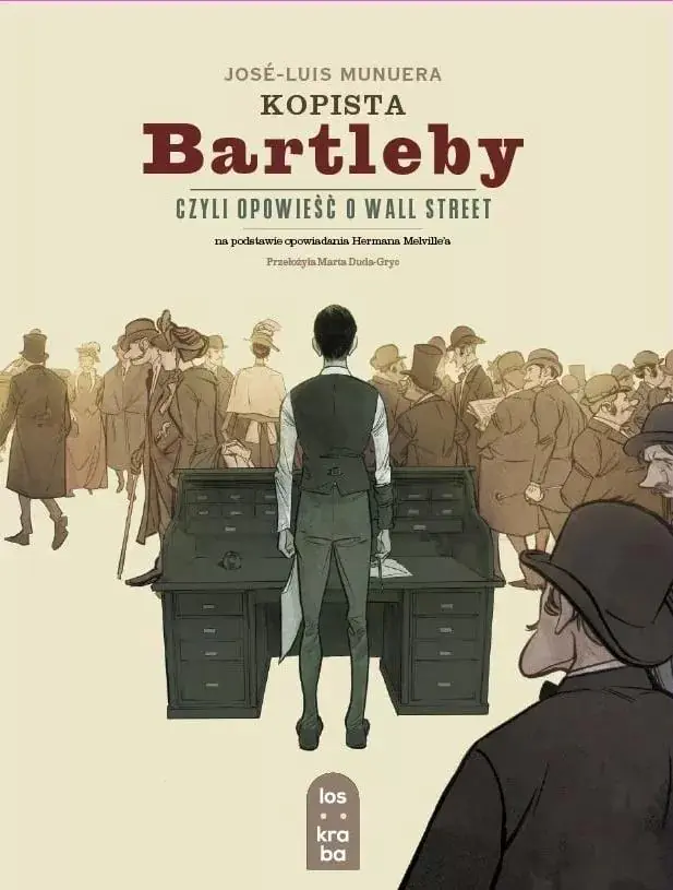 Książka - Kopista Bartleby, czyli opowieść o Wall Street