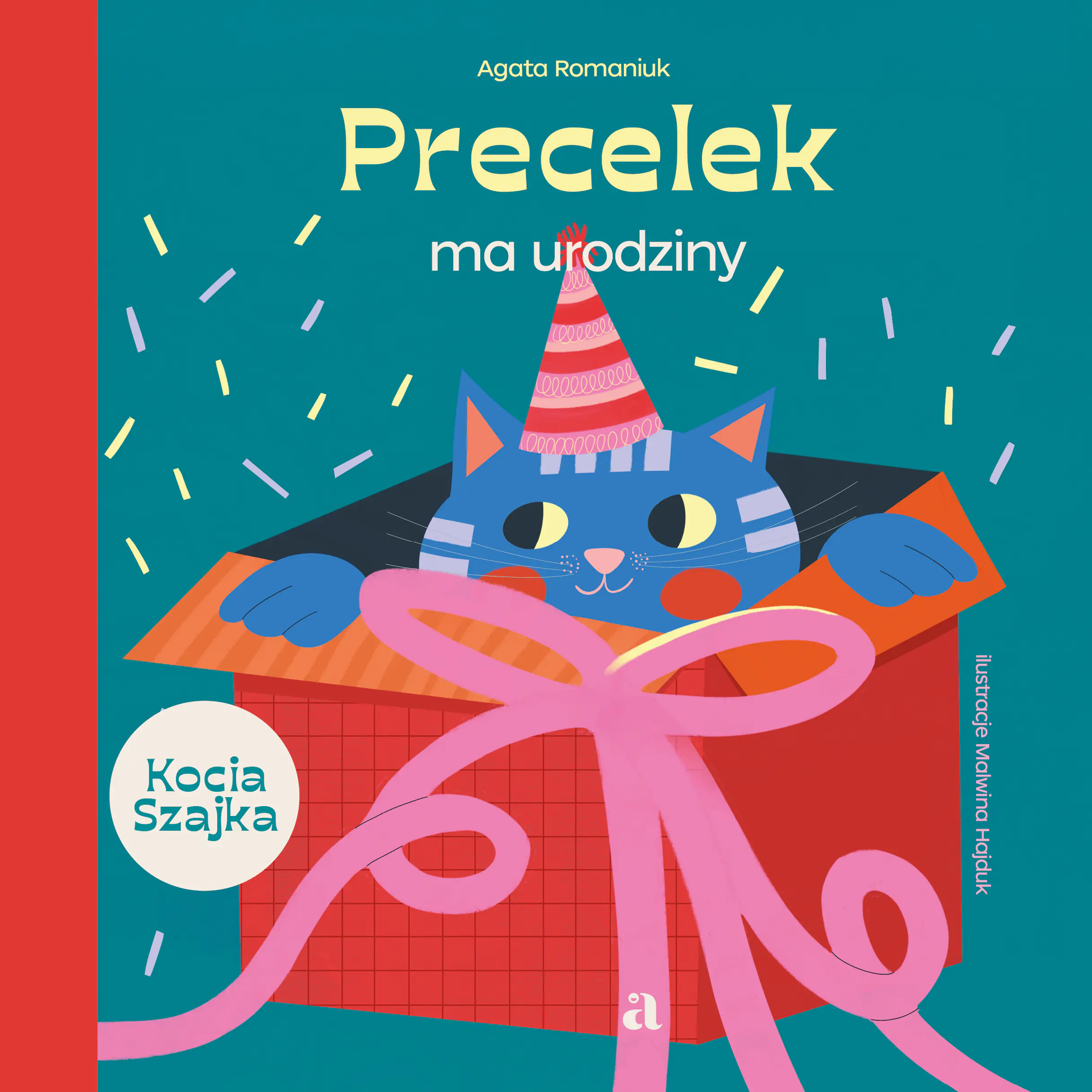 Książka - Precelek ma urodziny. Precelek z Kociej Szajki. Tom 5