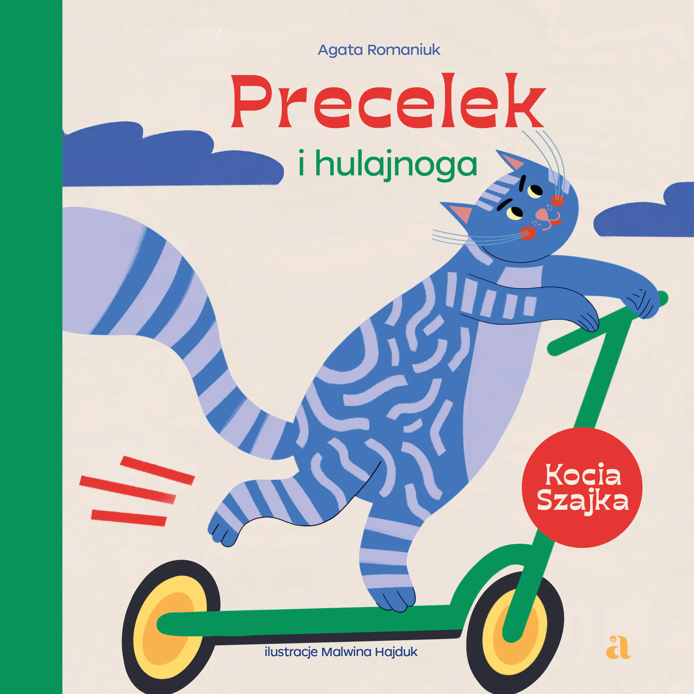 Książka - Precelek i hulajnoga. Precelek z Kociej Szajki. Tom 6