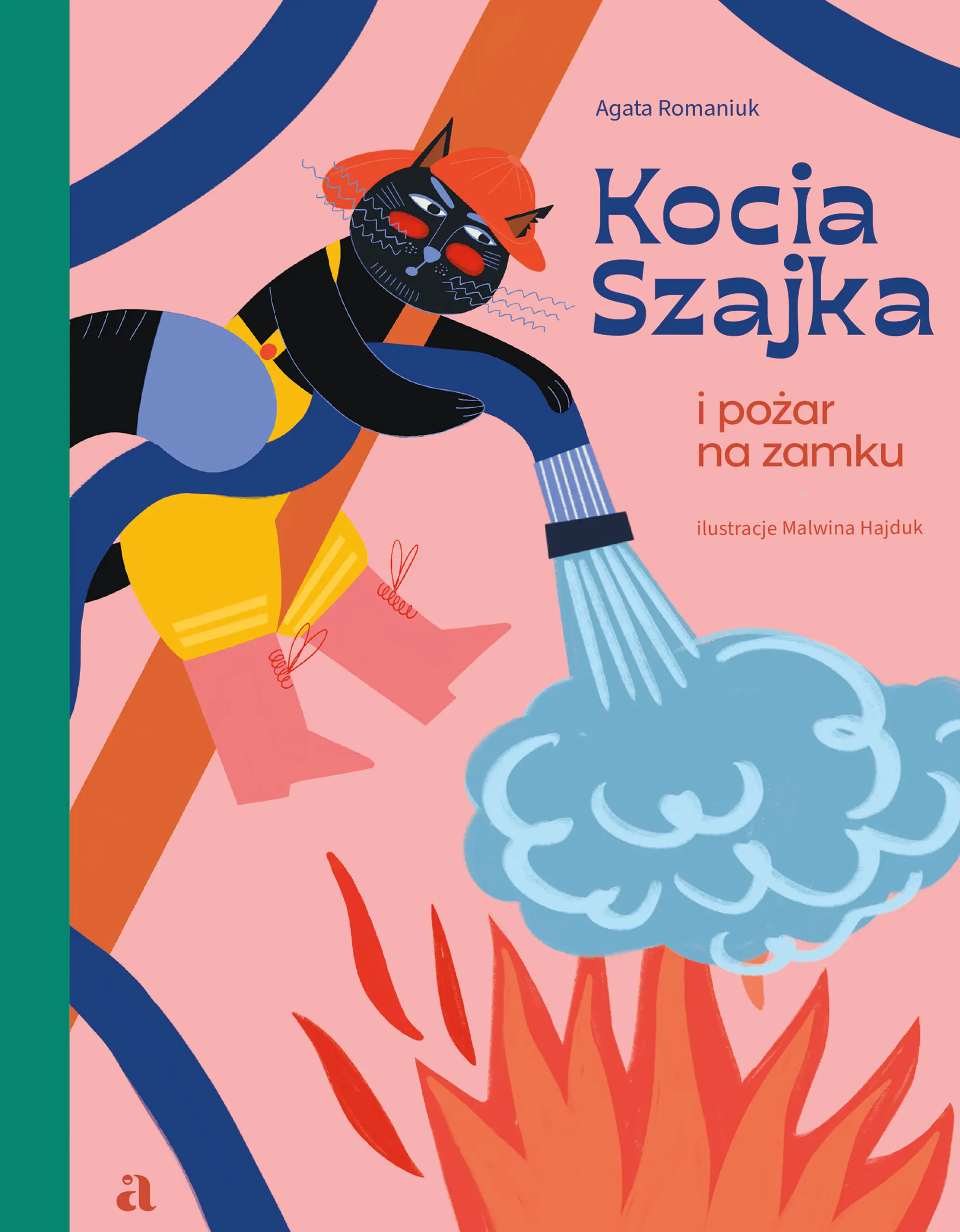 Książka - Kocia Szajka i pożar na zamku