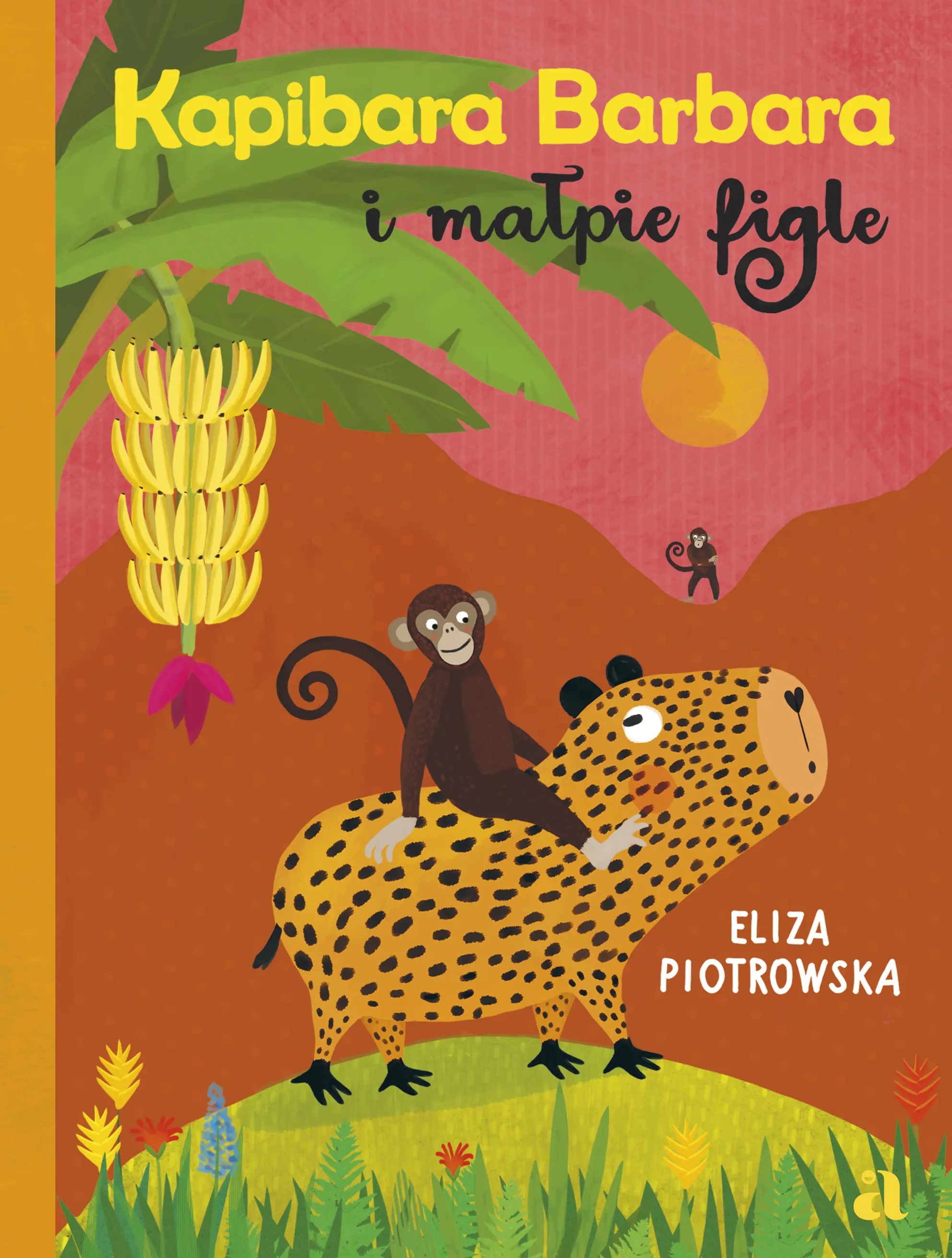 Książka - Kapibara Barbara i małpie figle