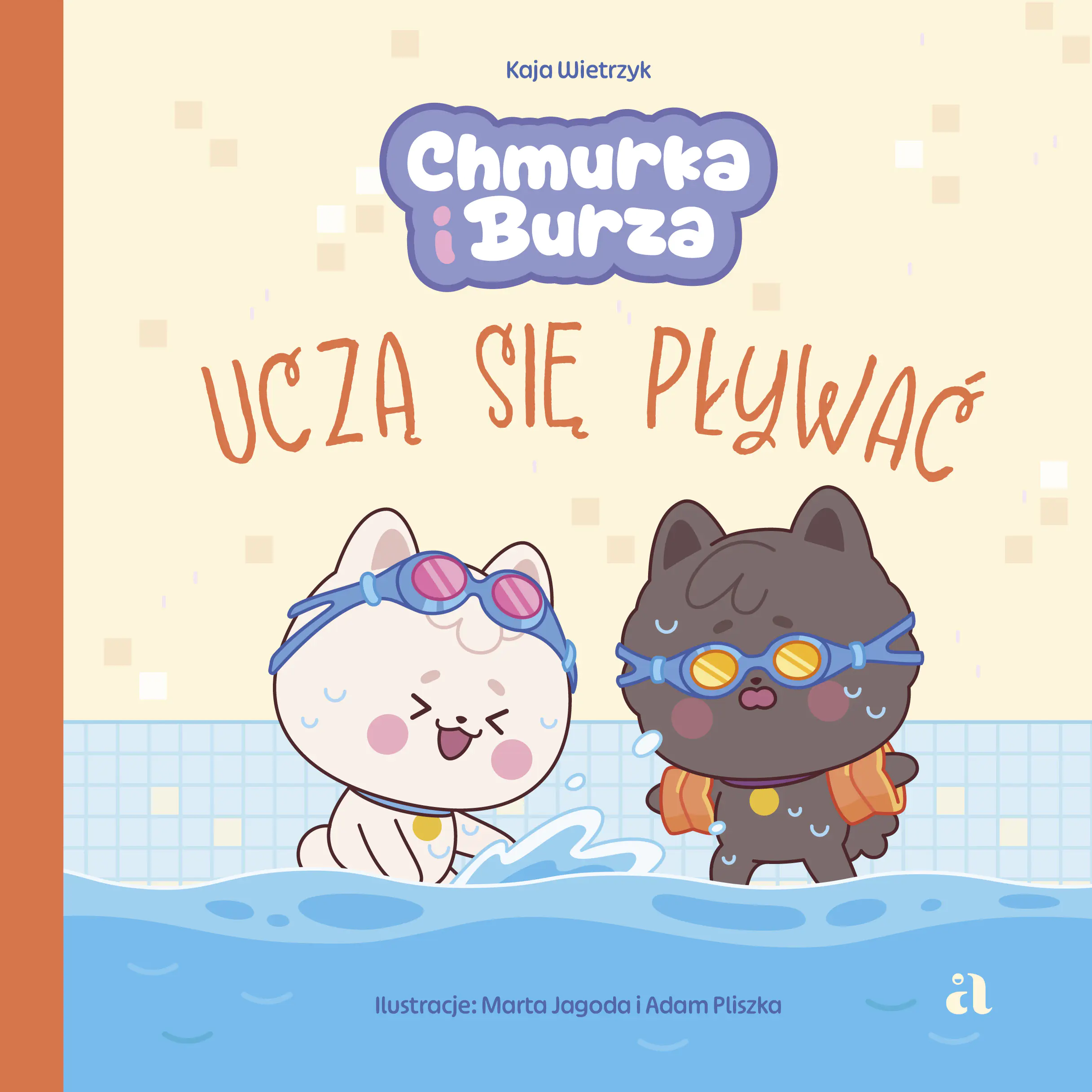 Książka - Chmurka i Burza uczą się pływać