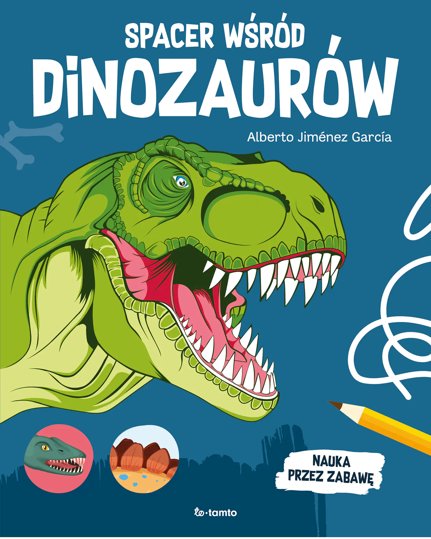 Książka - Spacer wśród dinozaurów