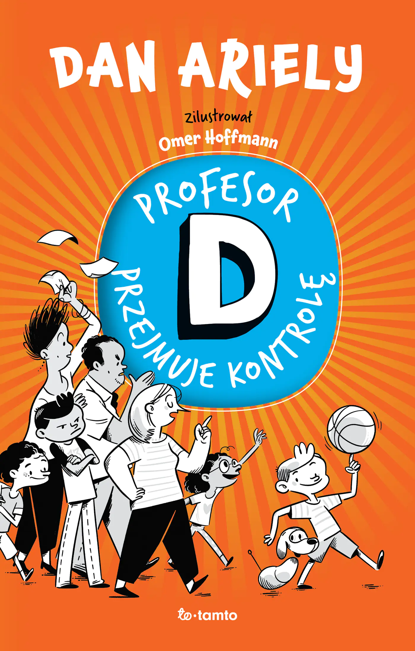 Książka - Profesor D przejmuje kontrolę