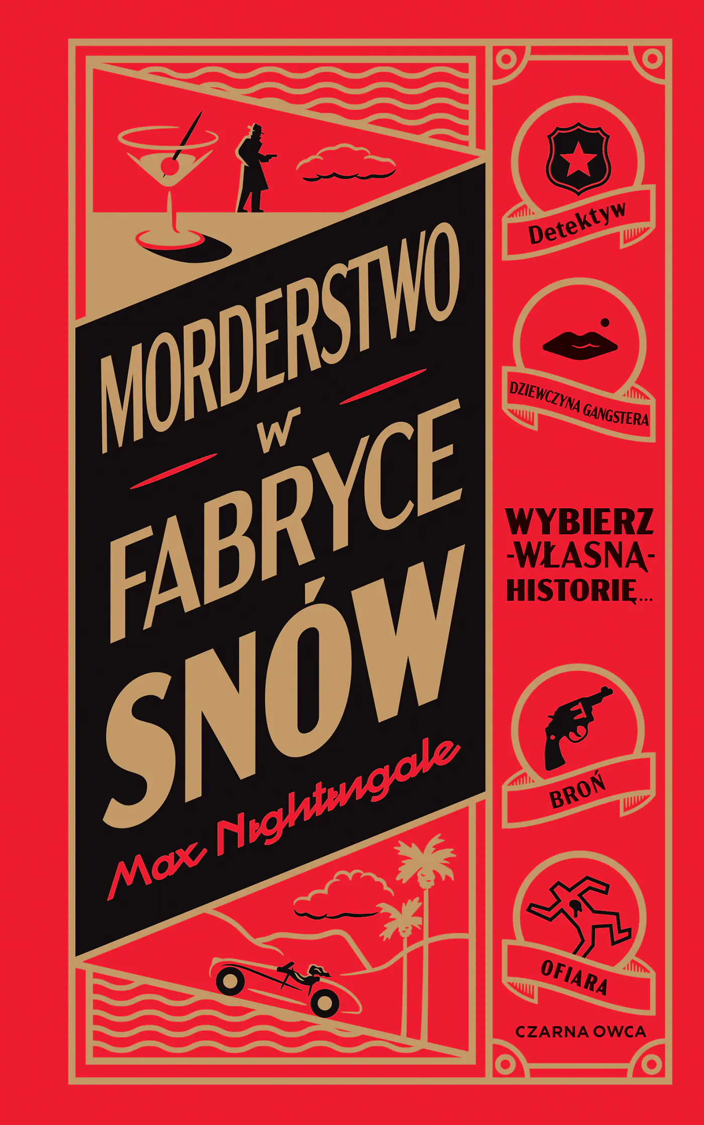 Książka - Morderstwo w fabryce snów