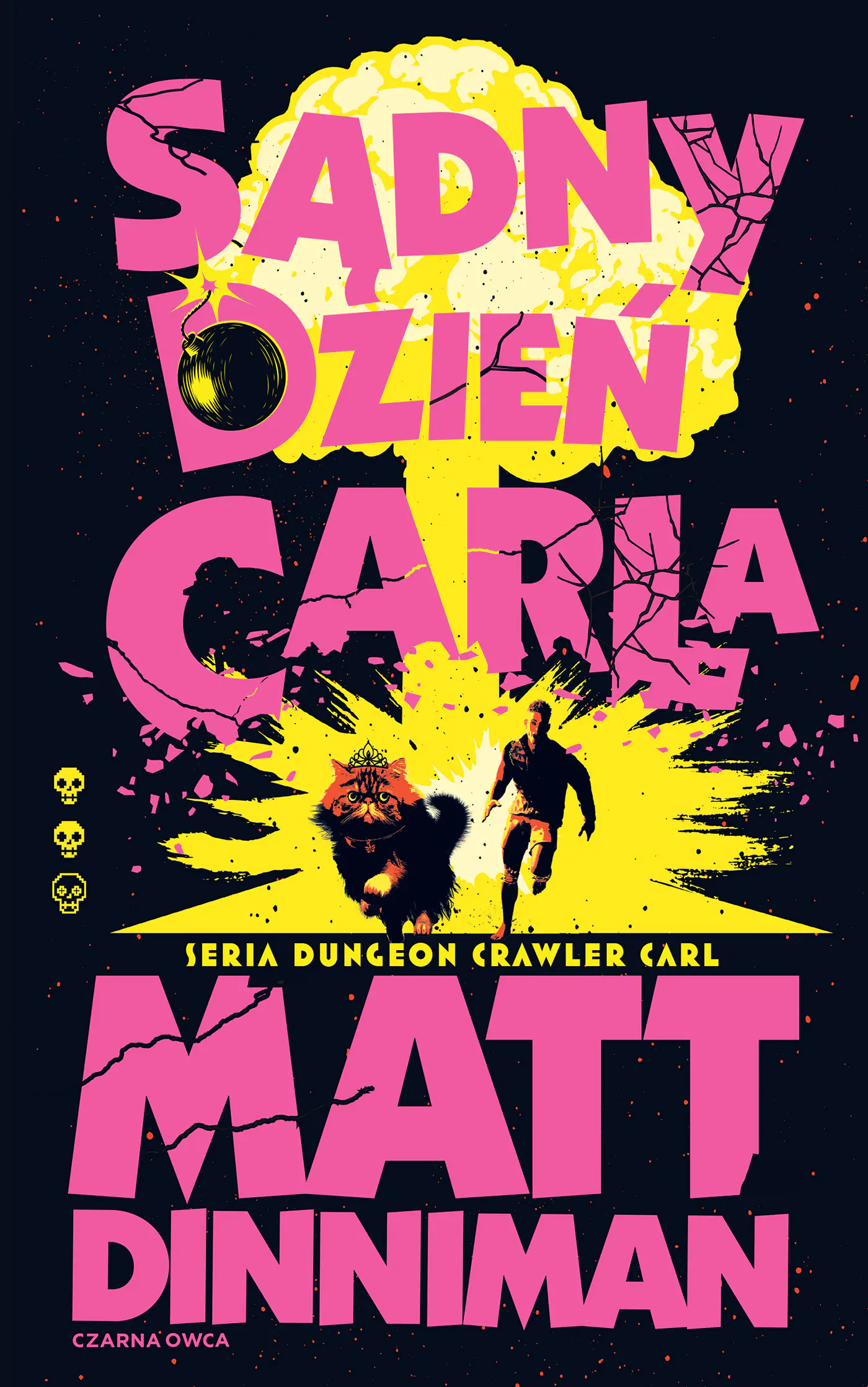 Książka - Sądny dzień Carla. Dungeon Crawler Carl. Tom 2 (barwione brzegi)