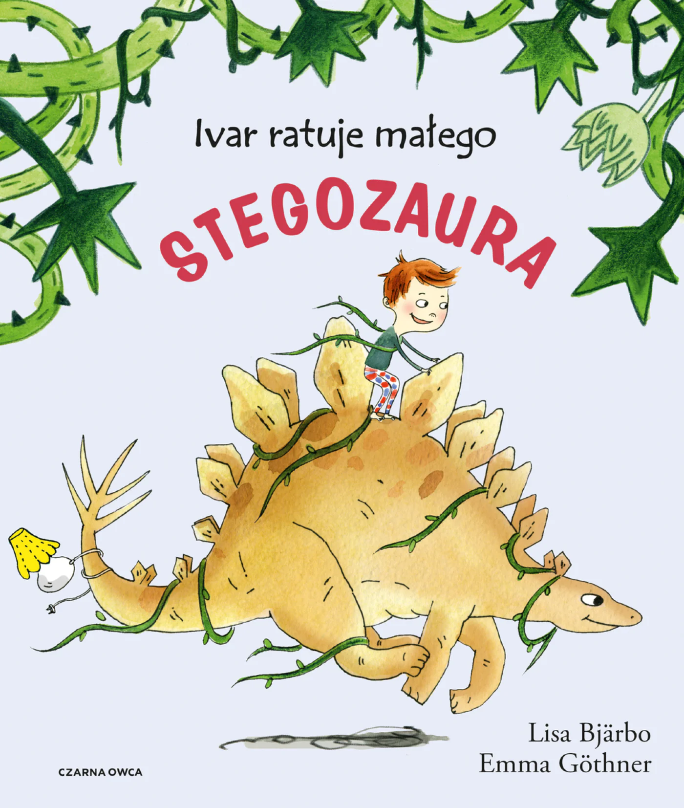 Książka - Ivar ratuje małego stegozaura