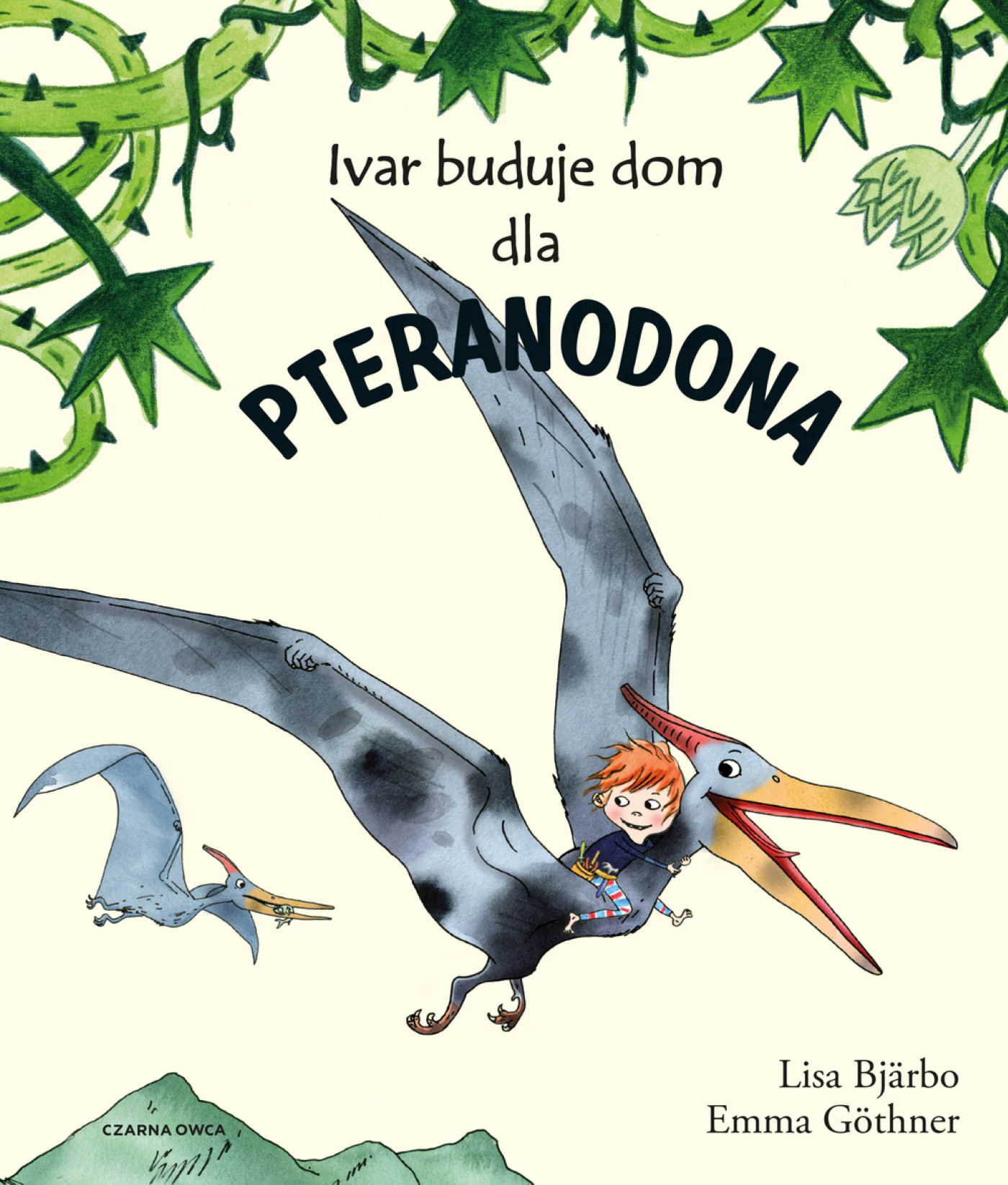 Książka - Ivar buduje dom dla pteranodona