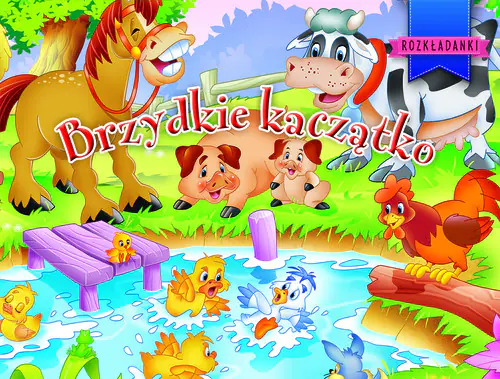 Książka - Brzydkie kaczątko. Rozkładanki