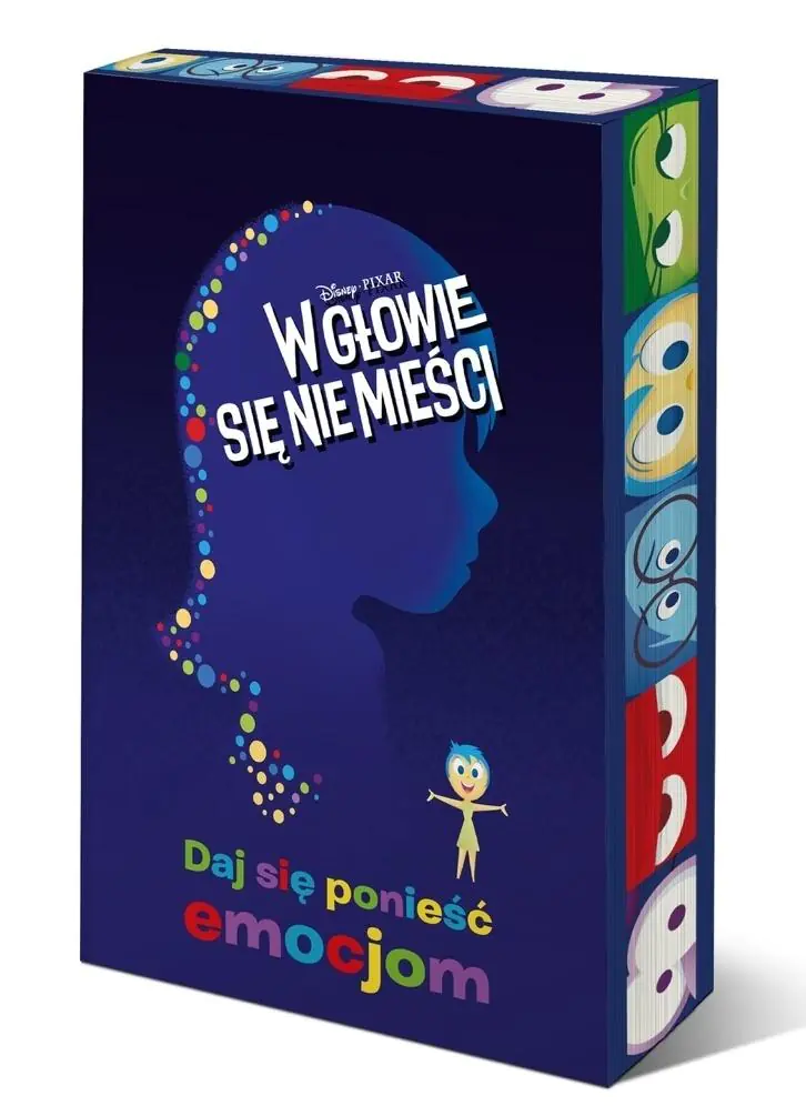 Książka - Daj się ponieść emocjom. Disney Pixar. W głowie się nie mieści