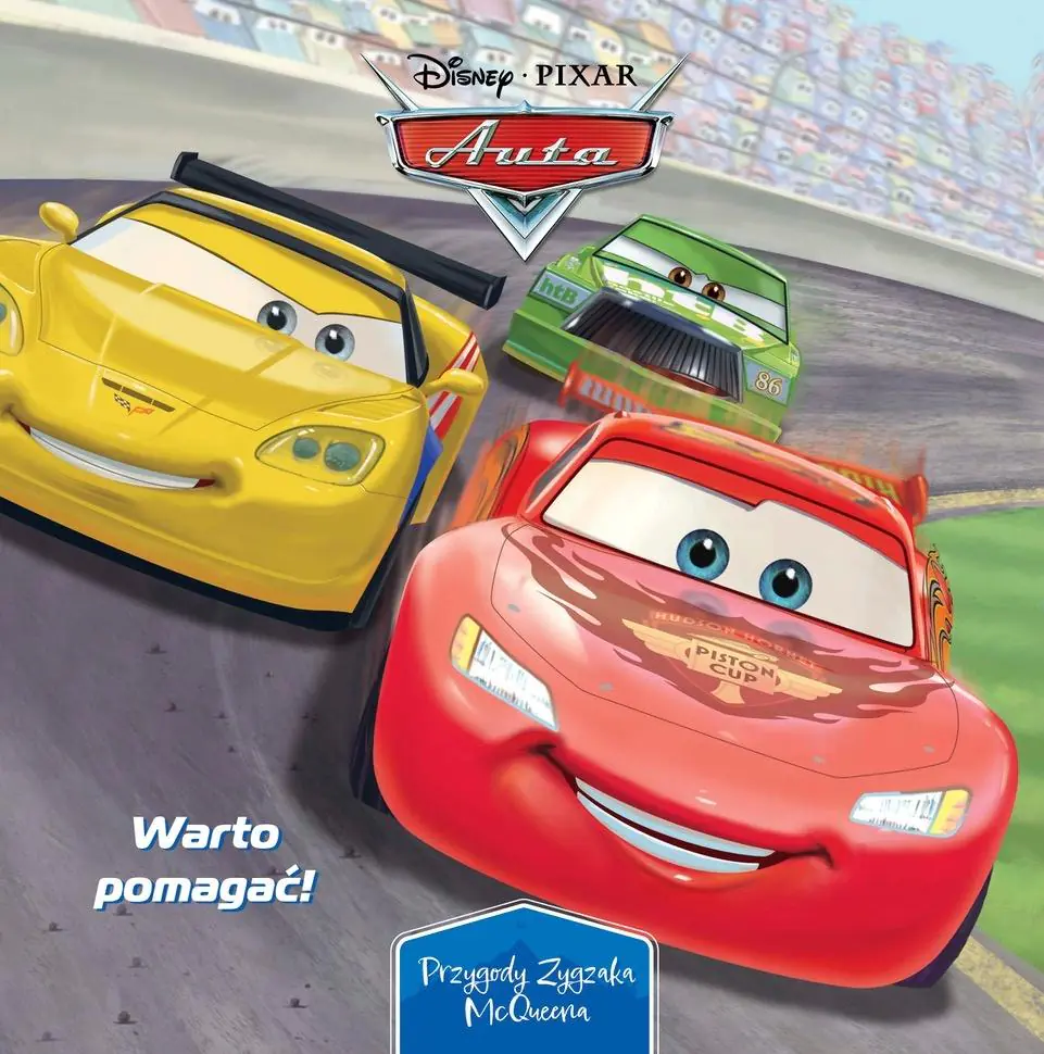 Książka - Warto Pomagać! Przygody Zygzaka McQueena. Disney Pixar Auta