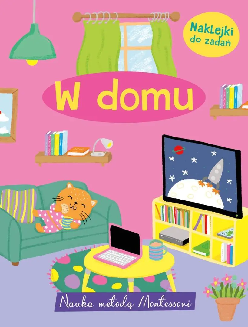 Książka - Nauka metodą Montessori. W domu