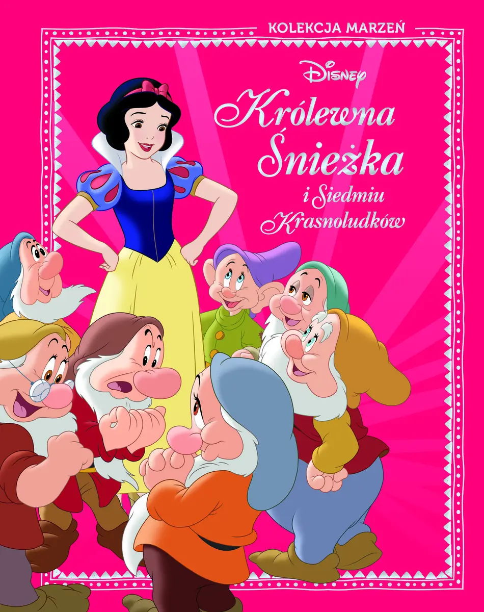 Książka - Królewna Śnieżka i siedmiu krasnoludków. Disney Kolekcja marzeń