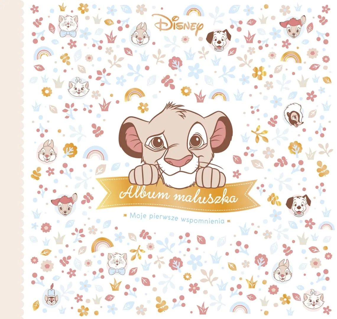 Książka - Album maluszka. Moje pierwsze wspomnienia. Disney