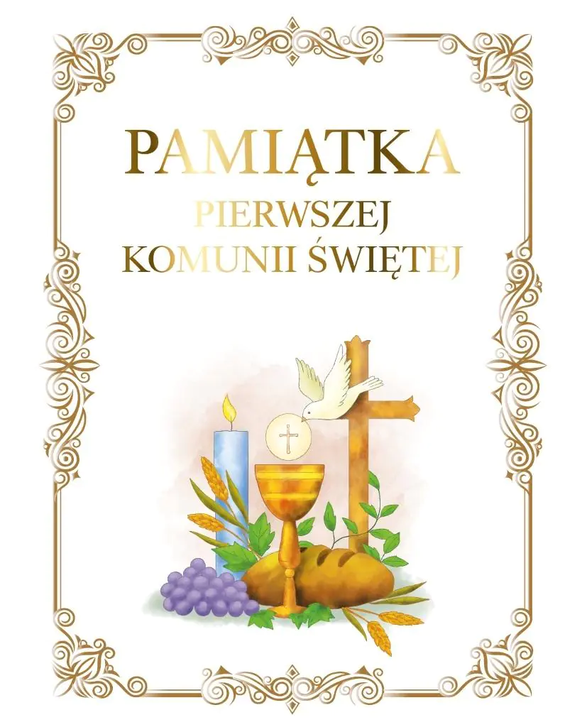 Książka - Pamiątka Pierwszej Komunii Świętej