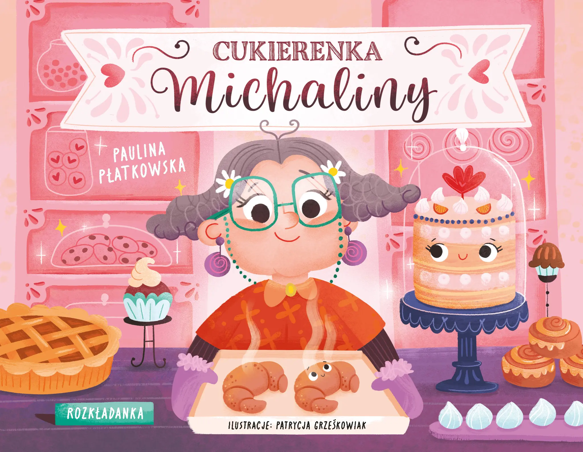 Książka - Cukierenka Michaliny. Rozkładanka