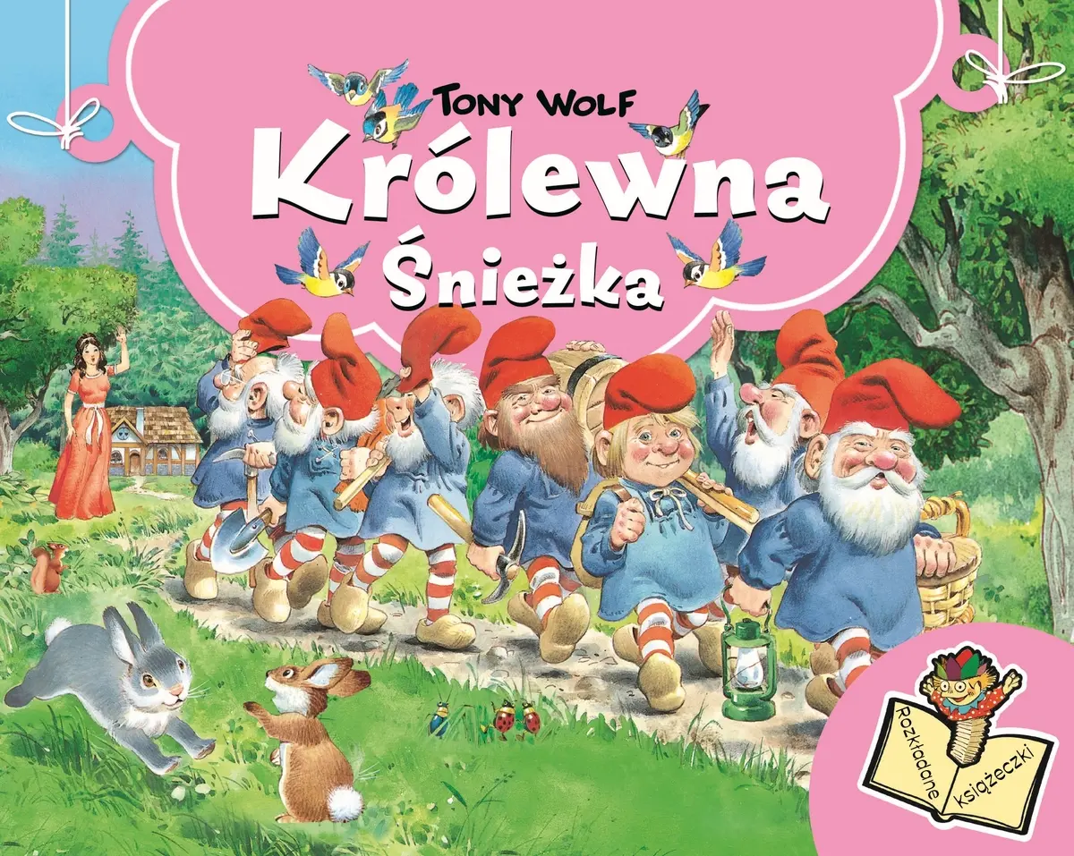 Książka - Królewna Śnieżka. Rozkładane książeczki