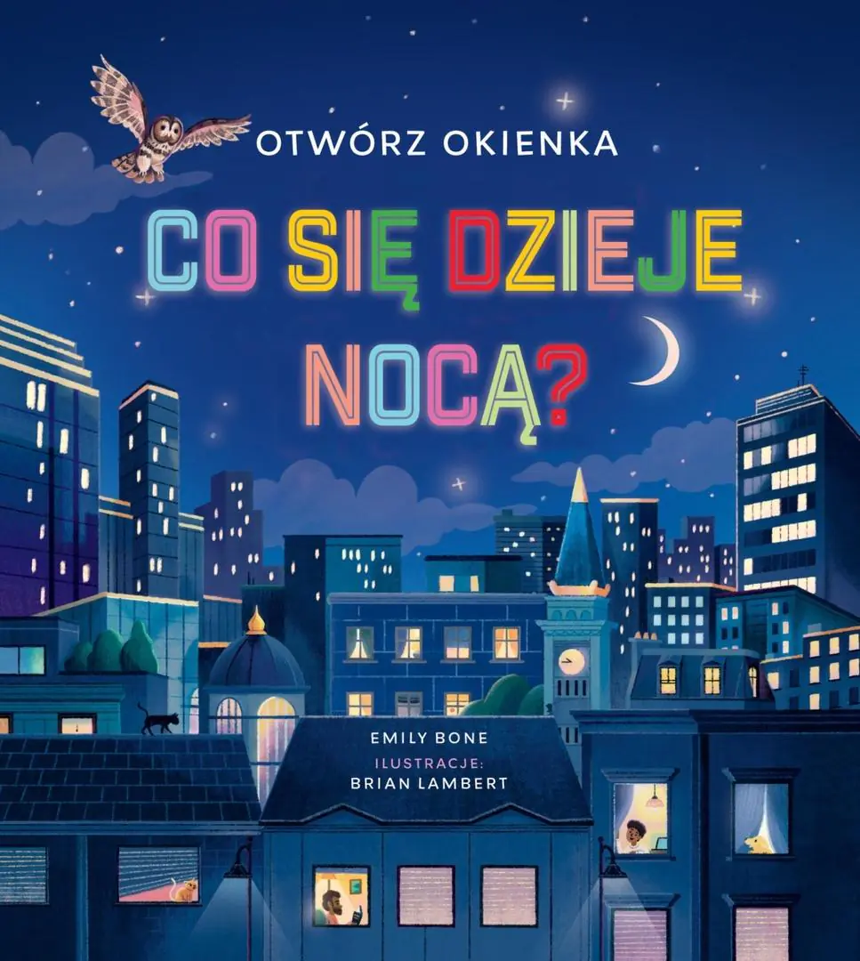 Książka - Otwórz okienka. Co się dzieje nocą?
