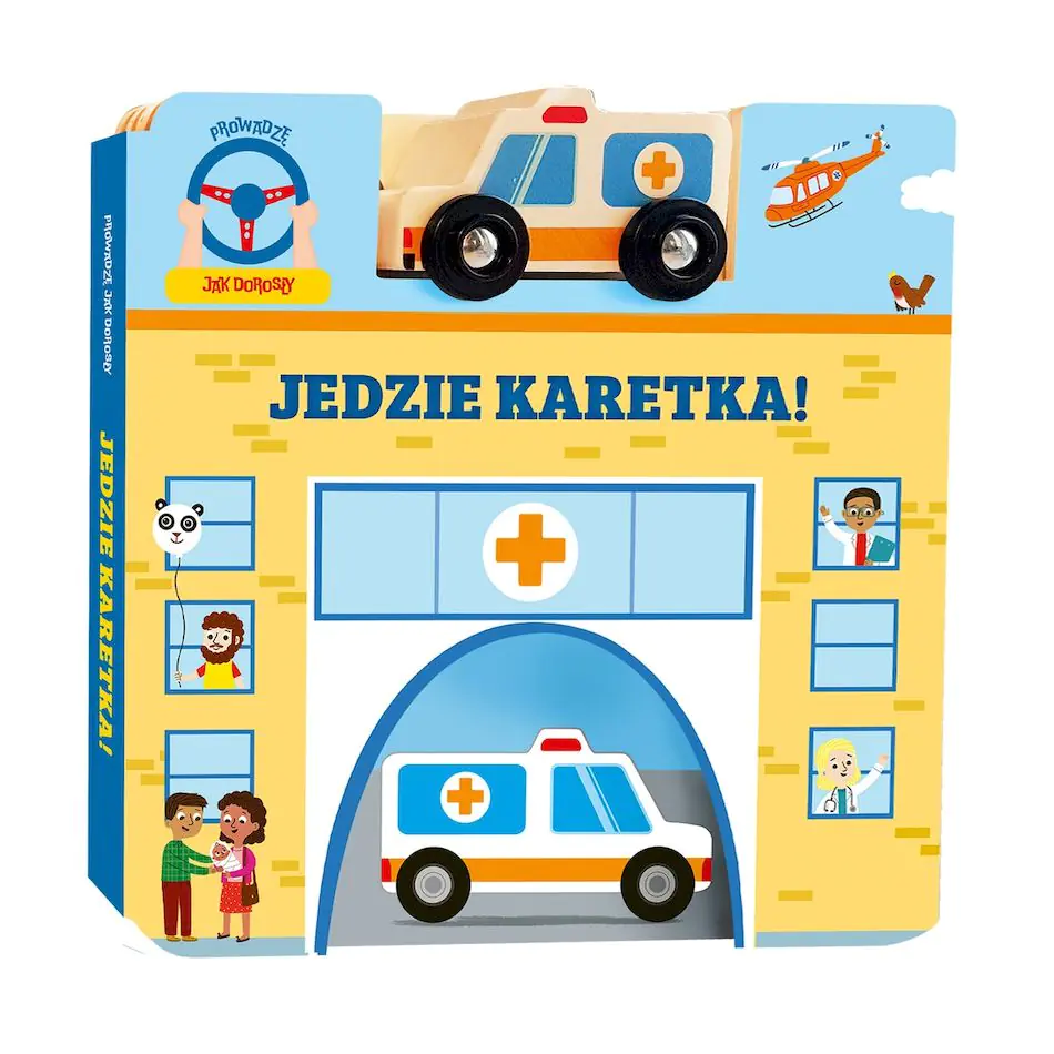 Książka - Jedzie karetka!