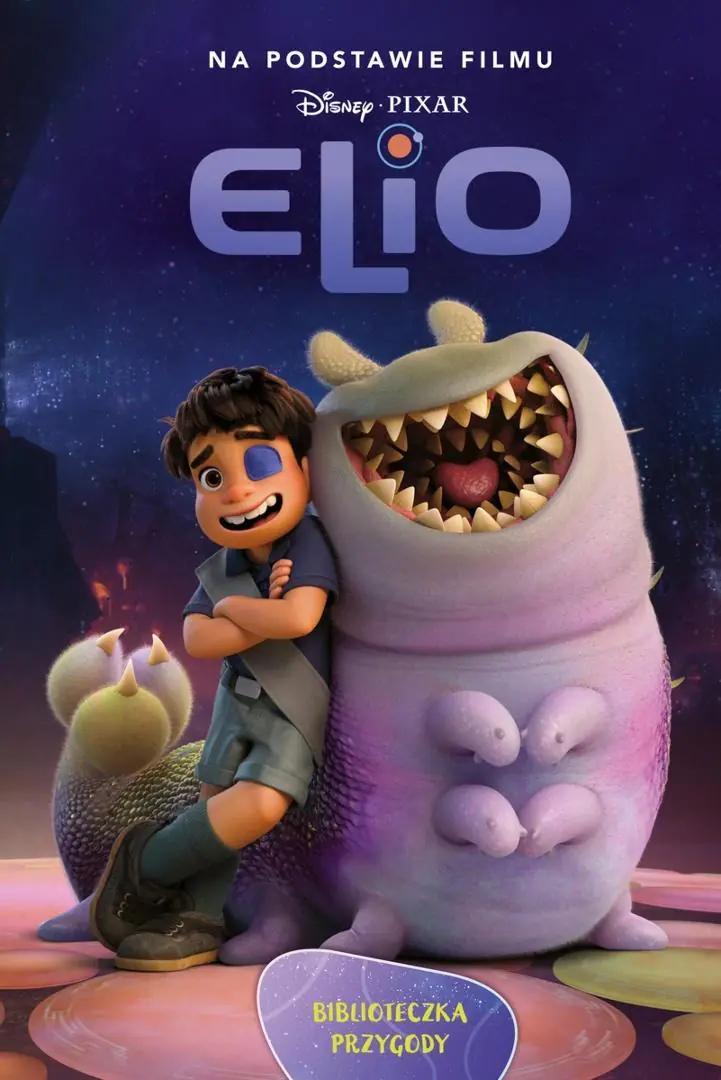 Książka - Elio. Biblioteczka przygody. Disney Pixar