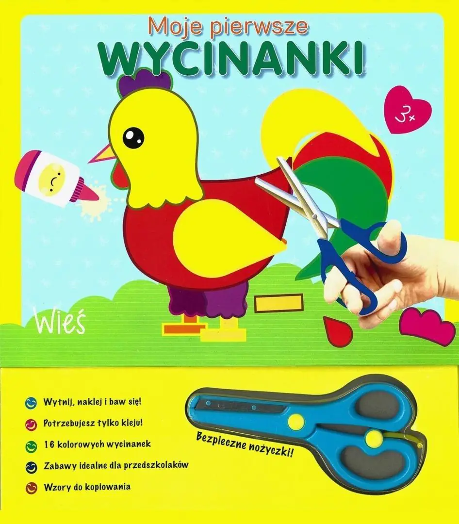 Książka - Moje pierwsze wycinanki. Wieś