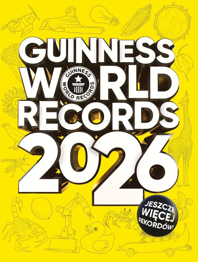 Książka - Guinness World Records 2026. Księga Rekordów Guinnessa 2026. Edycja polska
