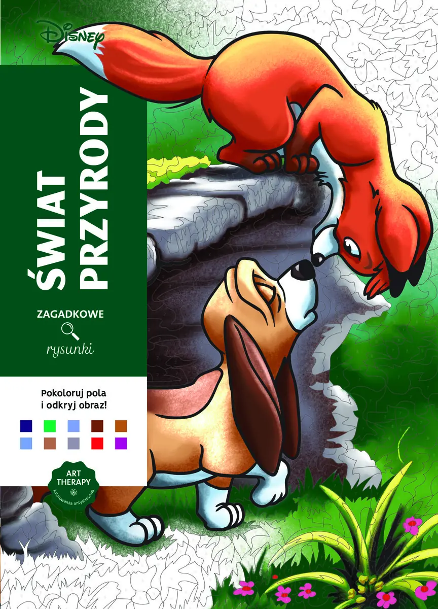 Książka - Świat przyrody. Kolorowanka antystresowa