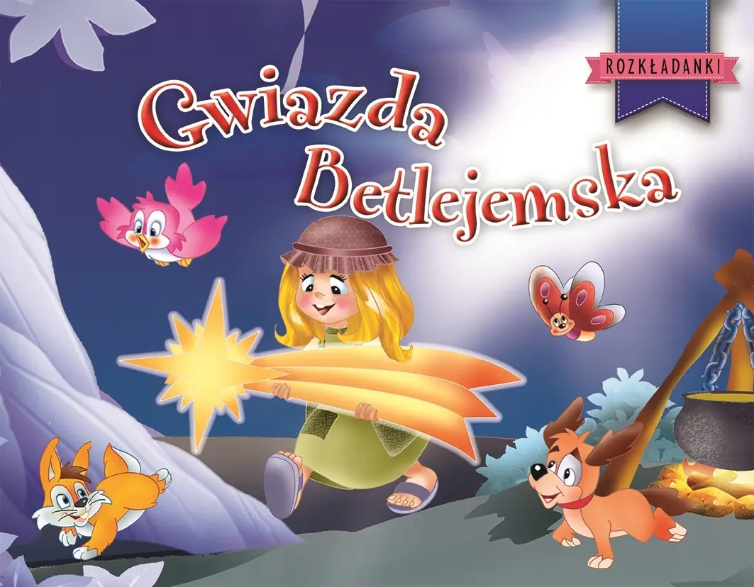 Książka - Gwiazda Betlejemska. Rozkładanki