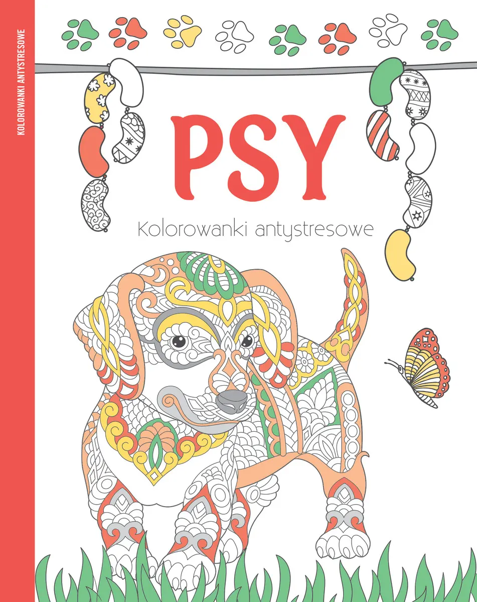 Książka - Psy. Kolorowanki antystresowe
