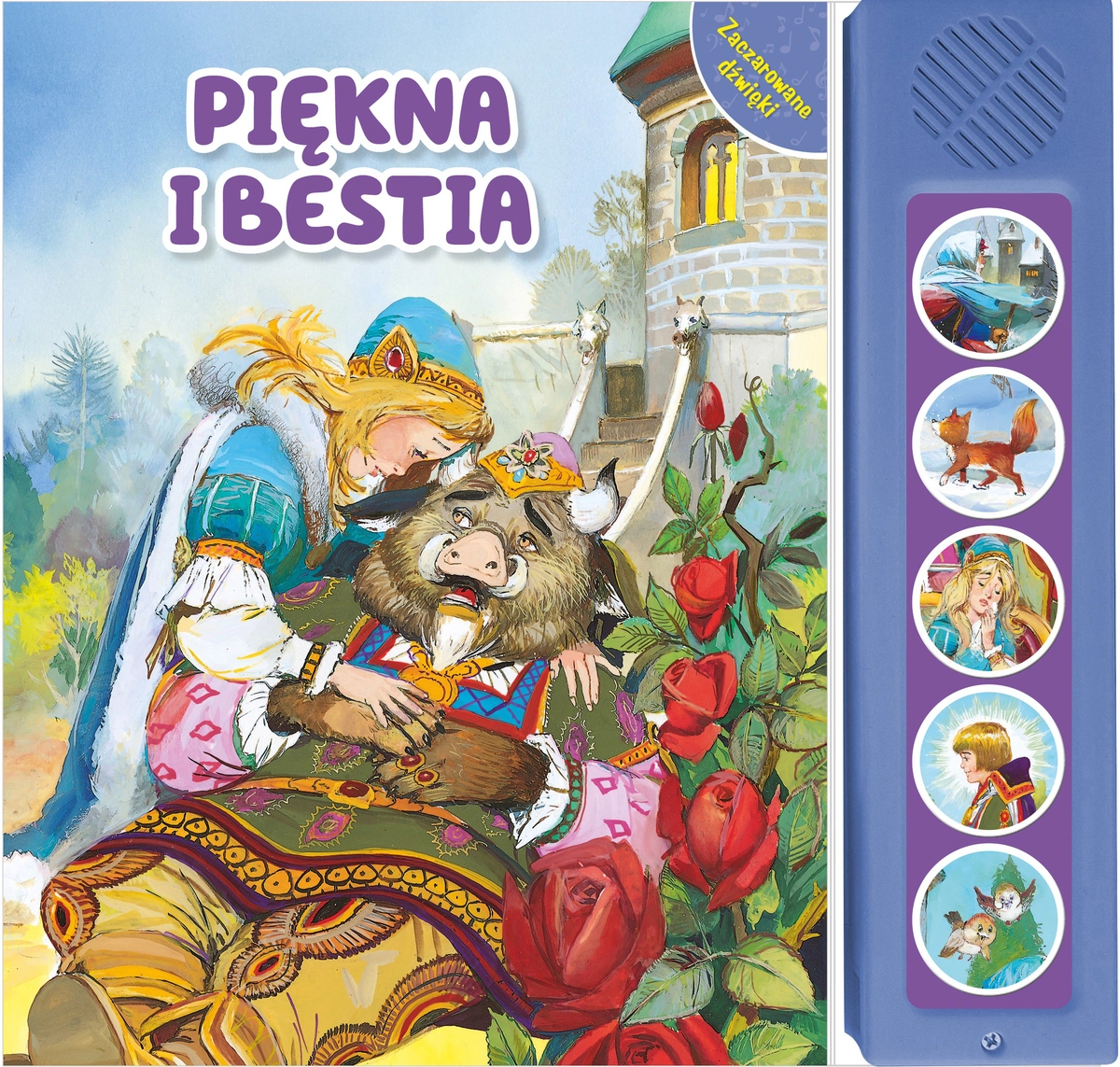 Książka - Piękna i Bestia. Zaczarowane dźwięki!