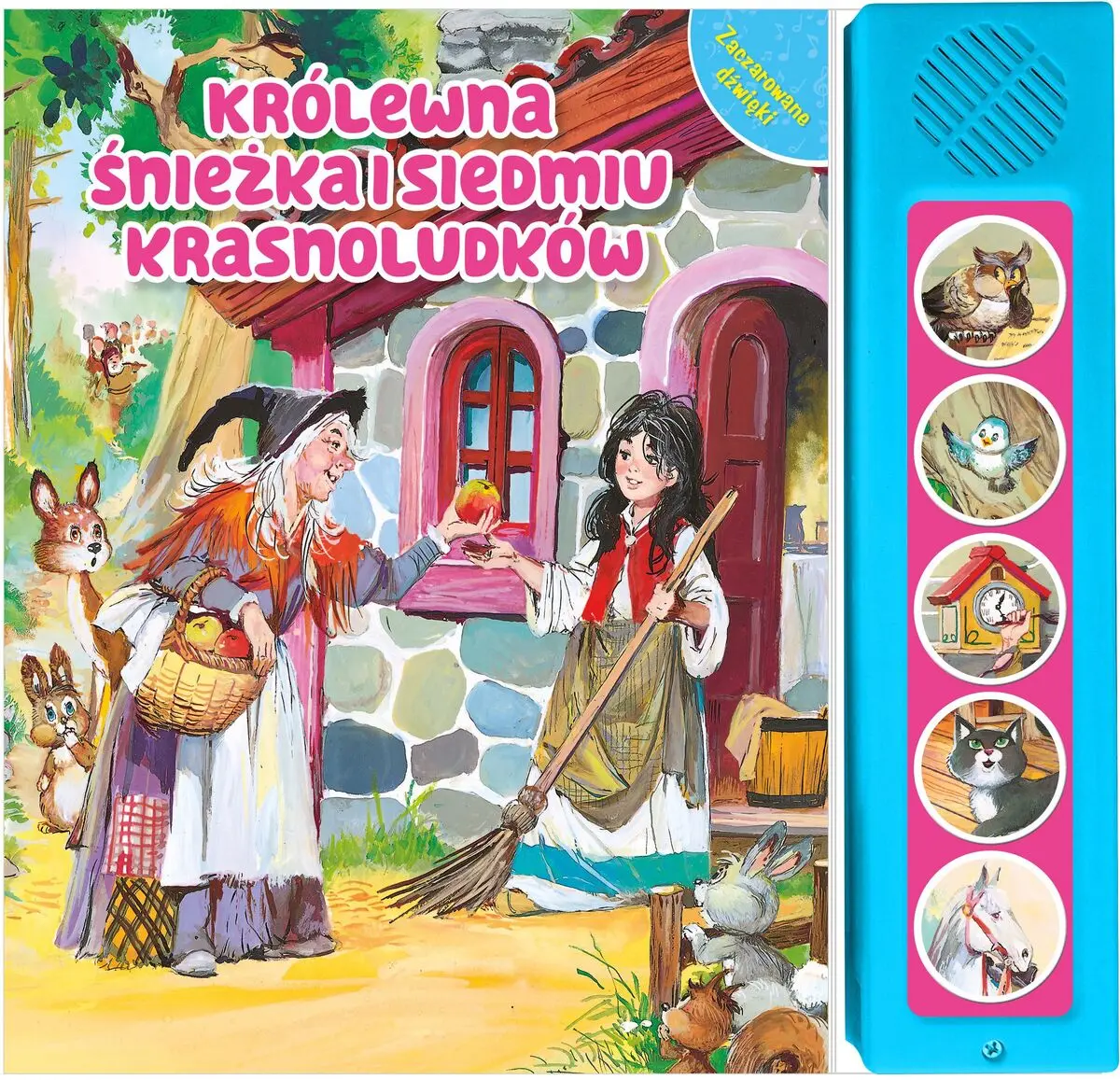 Książka - Zaczarowane dźwięki. Królewna Śnieżka i siedmiu krasnoludków