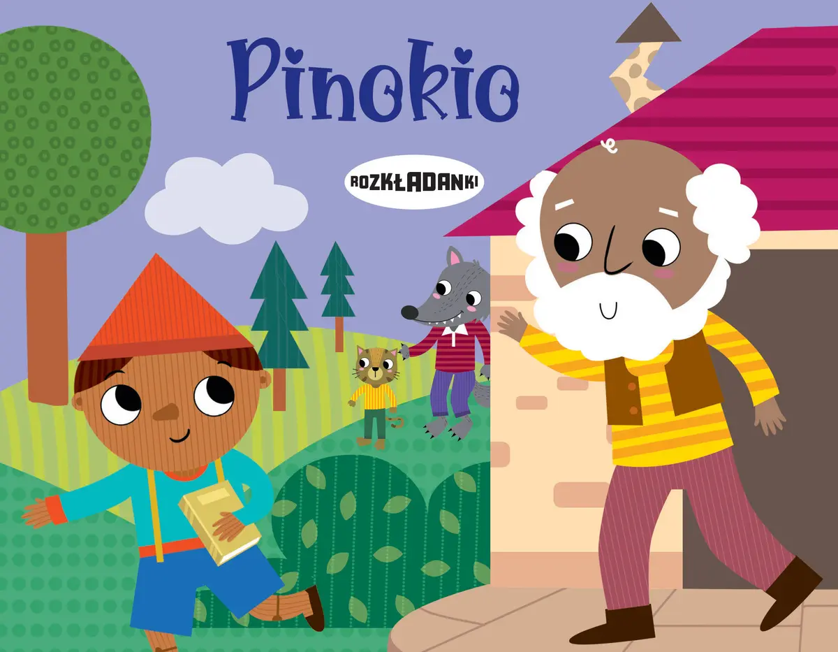 Książka - Pinokio. Rozkładanki