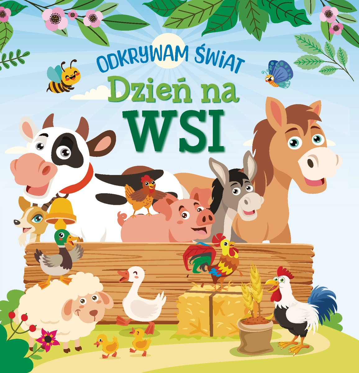 Książka - Odkrywam świat. Dzień na wsi
