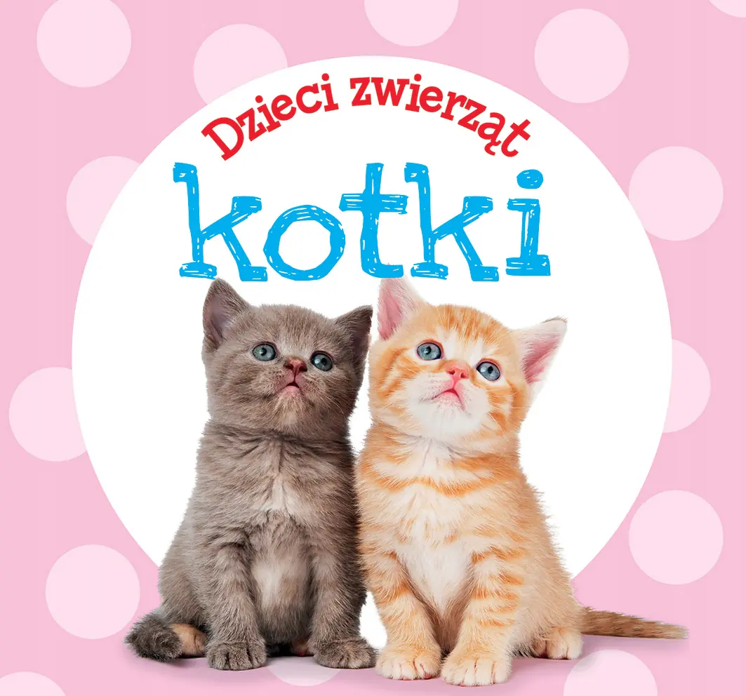 Książka - Dzieci zwierząt - kotki