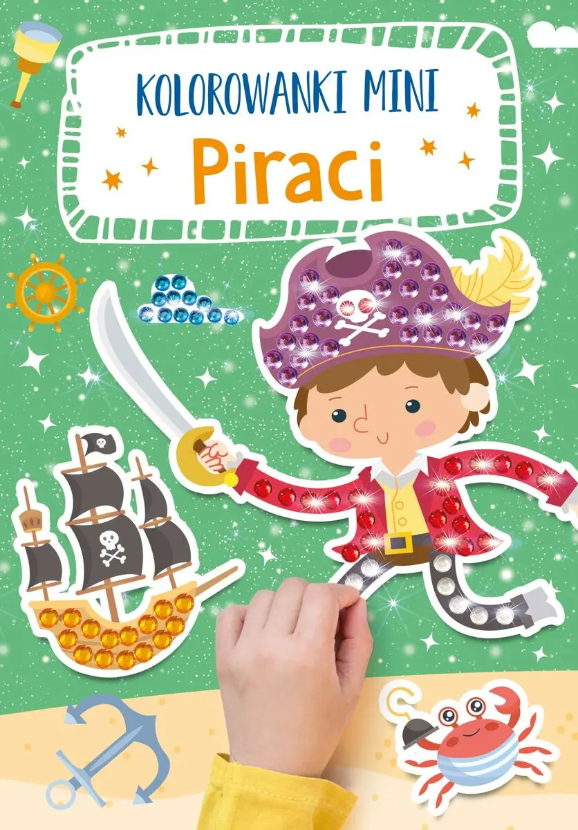 Książka - Kolorowanki mini. Piraci