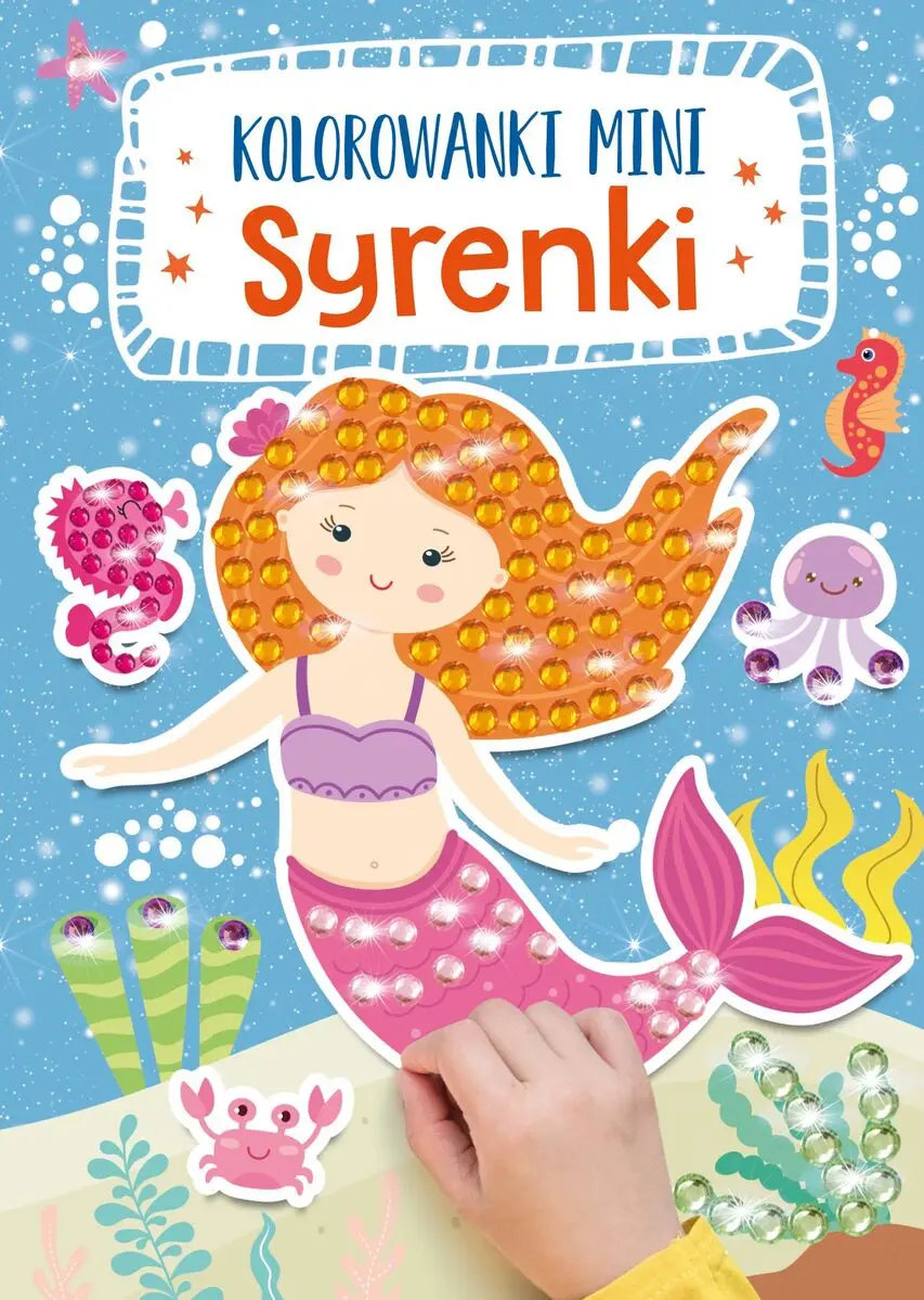 Książka - Kolorowanki mini. Syrenki