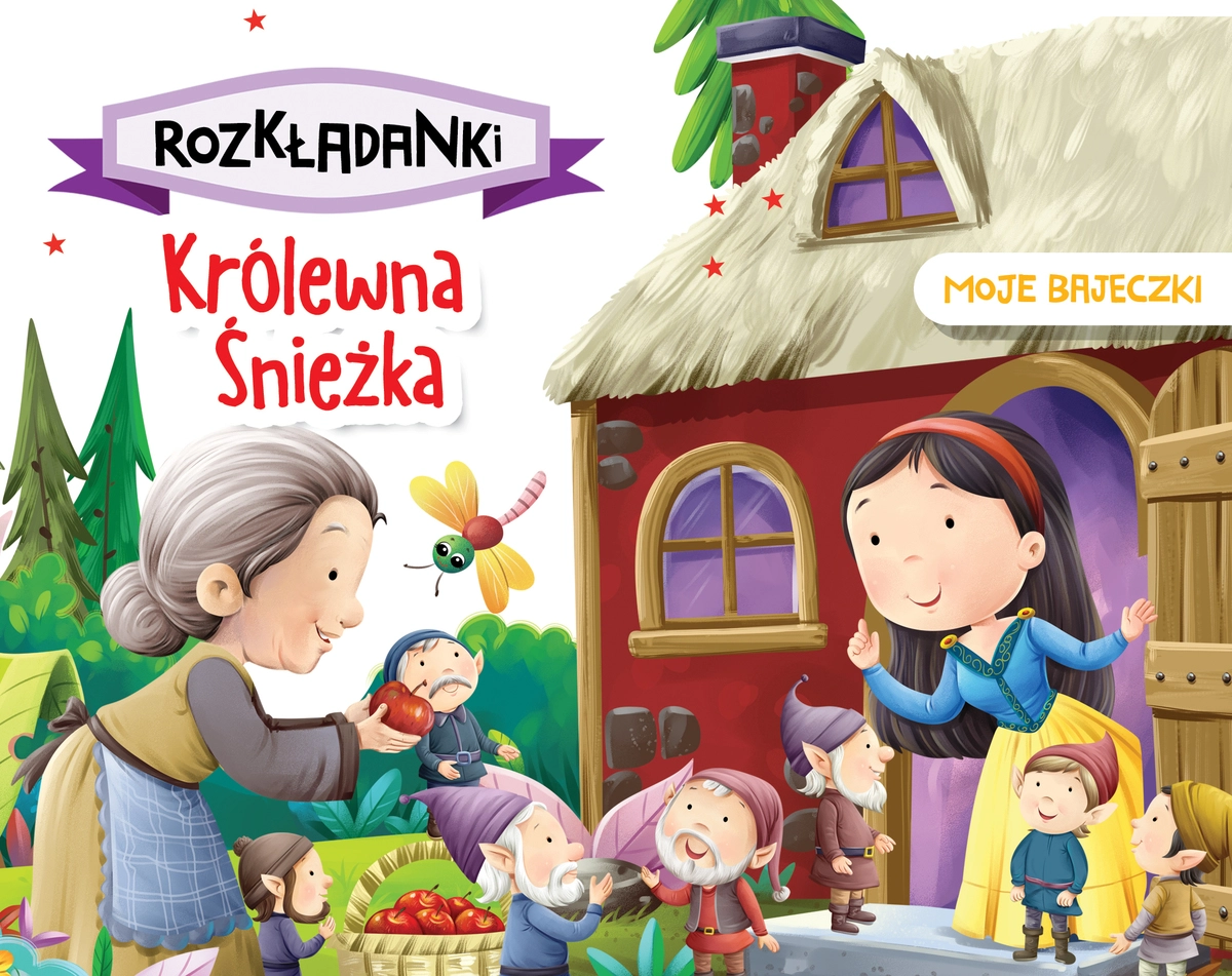 Książka - Królewna Śnieżka. Moje bajeczki. Rozkładanki