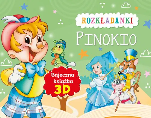 Książka - Pinokio. Rozkładanki