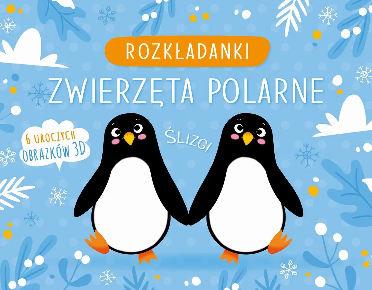 Książka - Zwierzęta polarne. Rozkładanki
